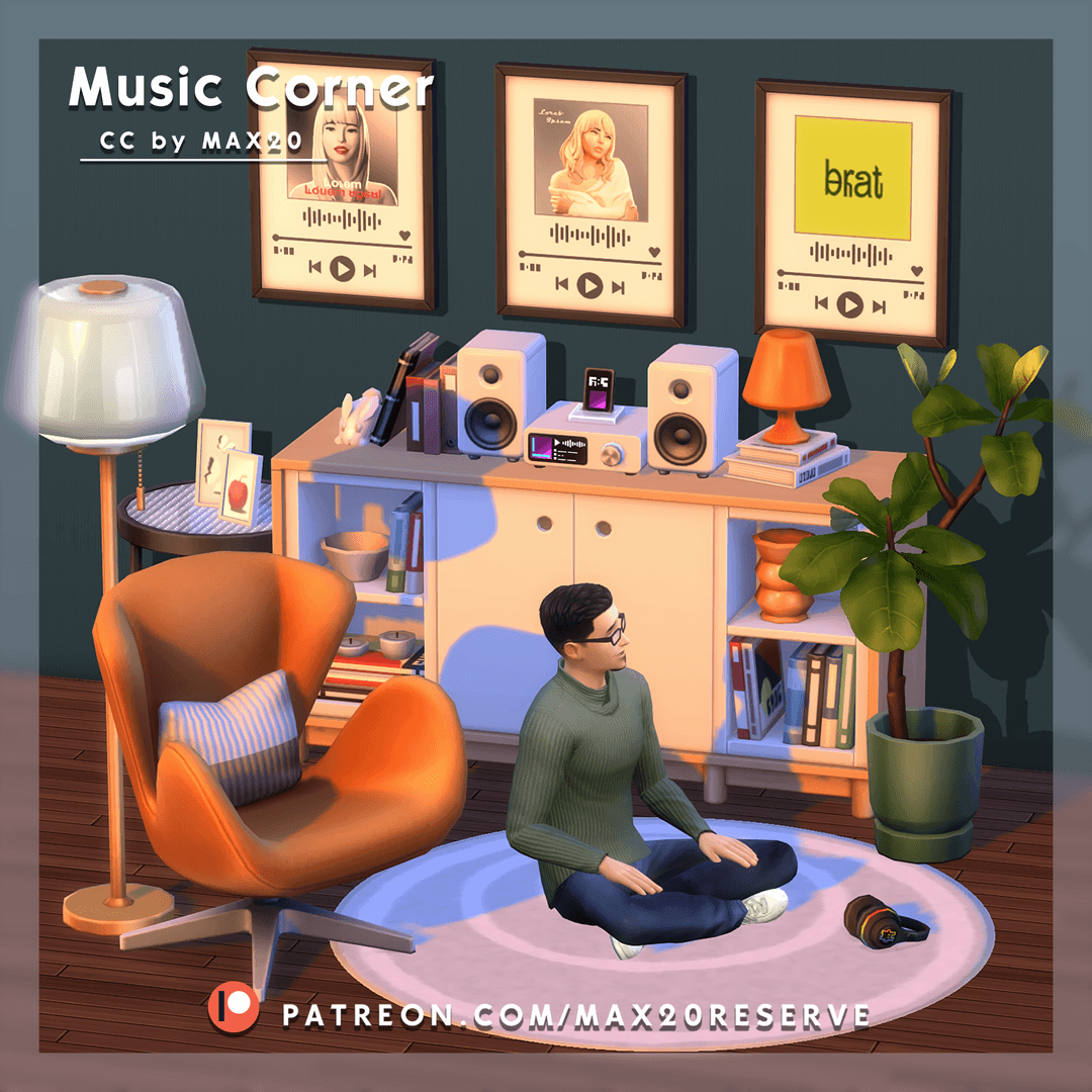 Скриншот мода Музыкальный уголок Music Corner Pack